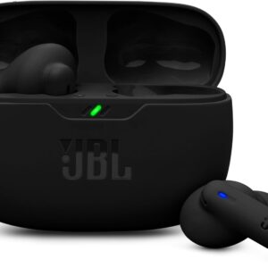 Fone de Ouvido Sem Fio, JBL, Bluetooth, Wave Beam 2, Intra Auricular, Sem Fio, Resistente À Água e Poeira - Preto