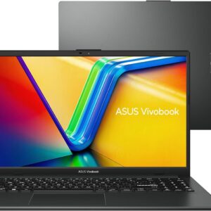 Notebook ASUS VivoBook Go 15, AMD RYZEN 5 7520U, 8GB, 512GB SSD, KeepOS, Tela 15,6" FHD, Mixed Black - E1504FA-NJ732
