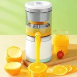 Espremedor Elétrico Laranja Limão Frutas Fazer Sucos Recarregável Usb Cozinha