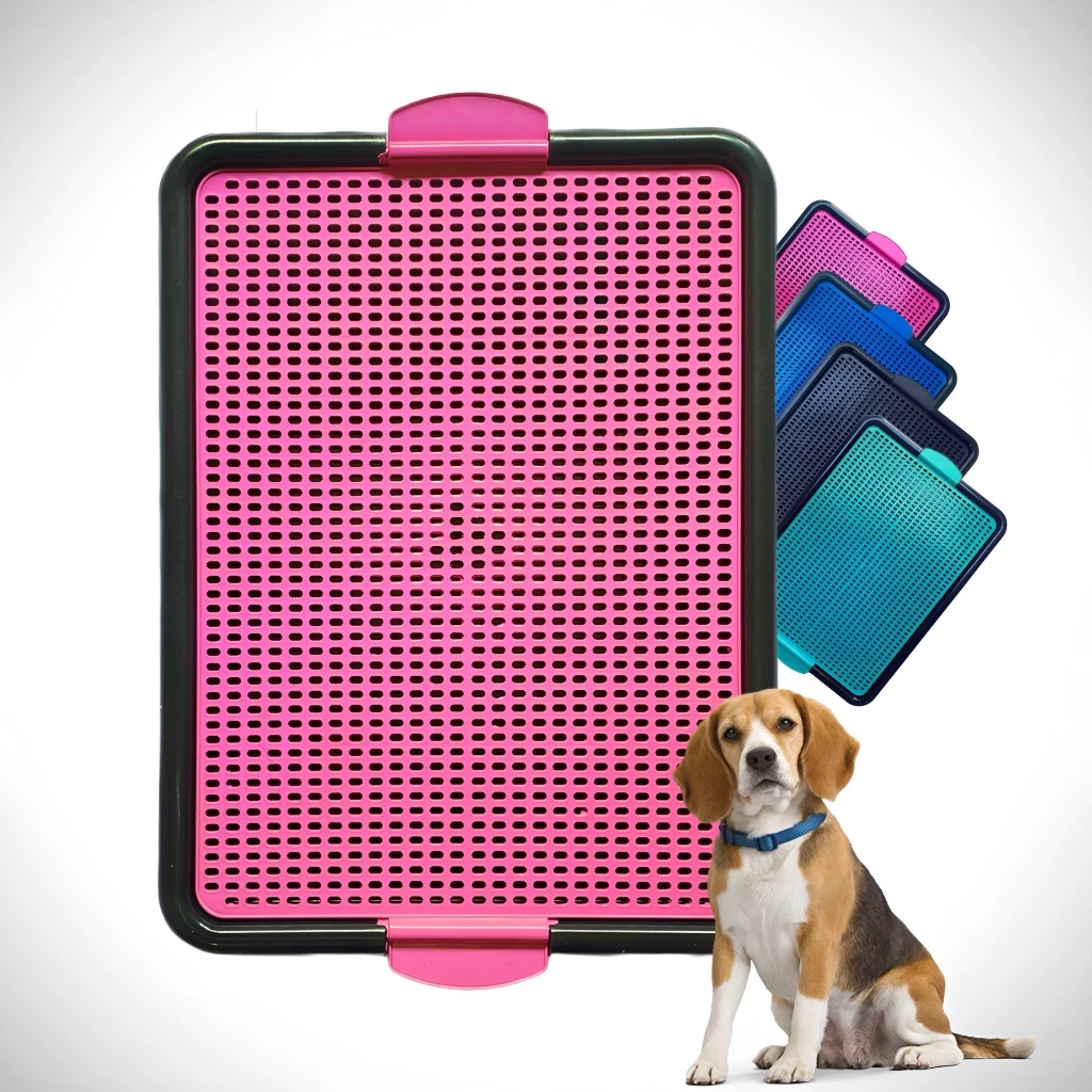 Tapete Sanitário Canino Higiênico Banheiro Educa Pet Tapete Lavável Banheiro Pet - Imagem 4