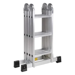 Escada Articulada 4x3 de Alumínio 12 Degraus 3,32 Metros de Altura