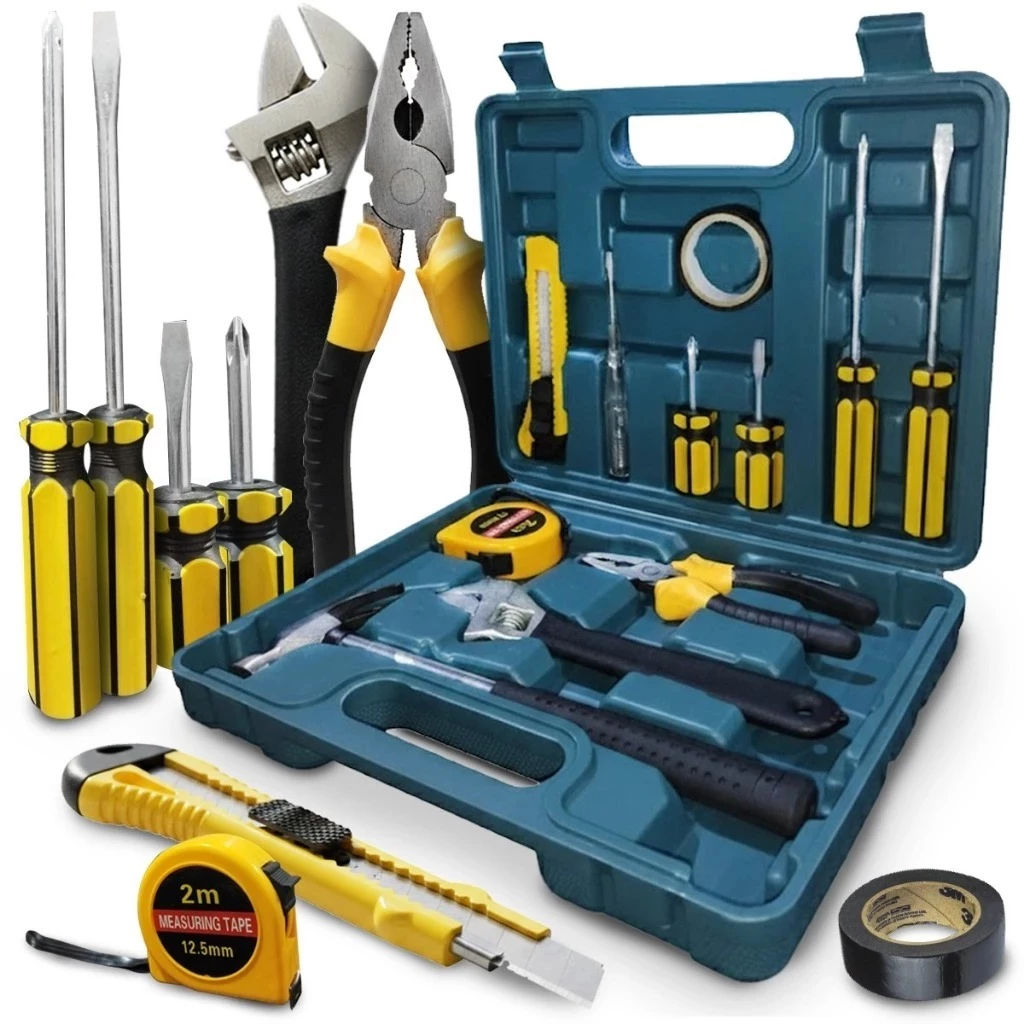 Kit Jogo De Ferramentas Completo 200 Pcs C/Soquetes Chaves Maleta - Imagem 2