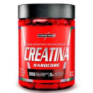 Integralmedica - Creatina em Cápsulas Hardcore - 100% Pura e Monohidratada - 60 Cápsulas