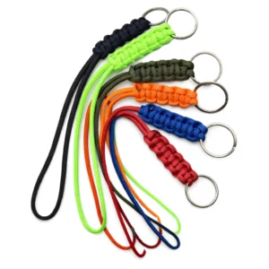 1 Chaveiro (Paracord 550) para Moto ou Carro retrô Jetasolutions VÁRIAS CORES