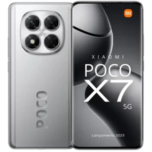 Smartphone Xiaomi POCO X7 5G 512GB / 256GB NFC tela Amoled 120 Hz Câmera tripla 4K 50MP OIS Desempenho Performance e Design Premium IP68