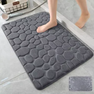 Tapete Soft Antiderrapante para Banheiro, Sala e Quarto com Diversas Cores 40cm x 60cm